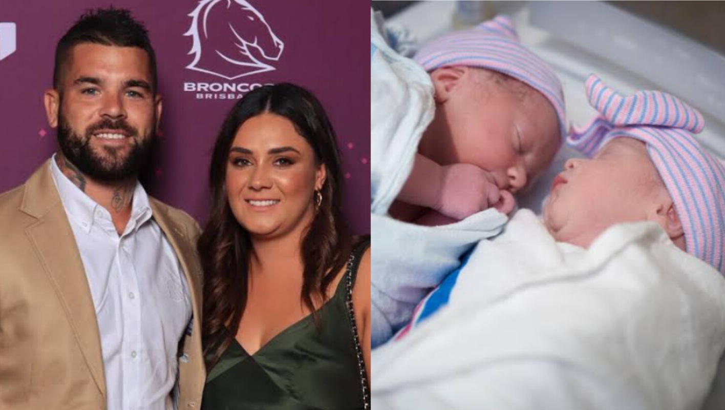 Congratulations 🎊  : Adam Reynolds and his wife Announces birth of Twin babies….