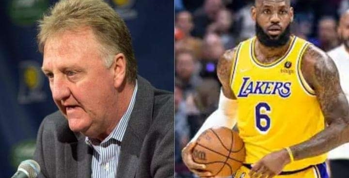 LeBron James calls out Larry Bird and other NBA legends for not giving him enough respect because he is black….