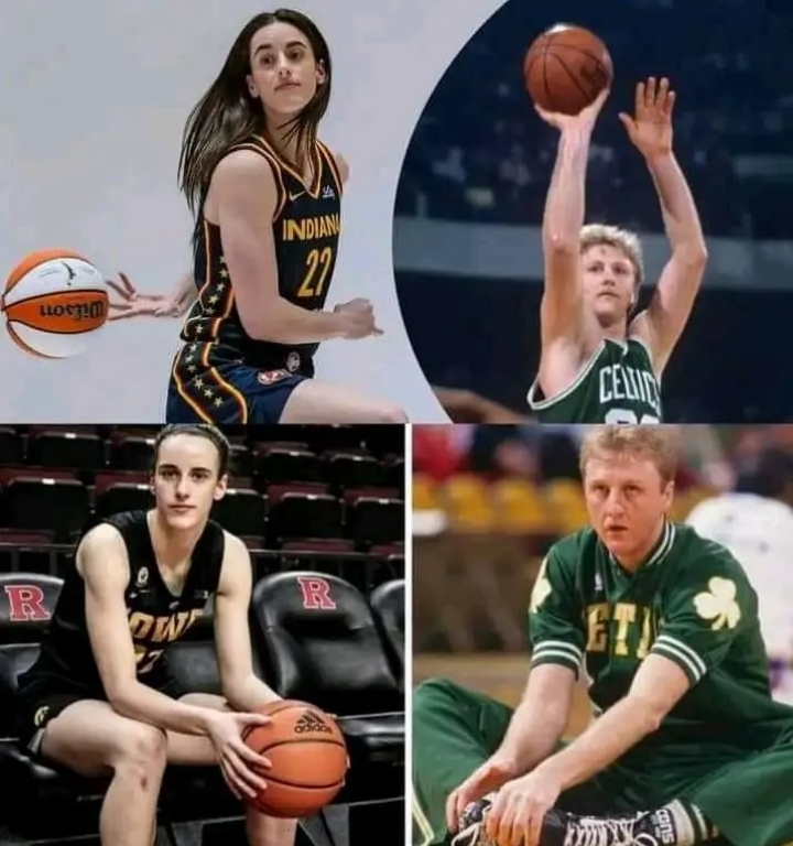 I think it’s safe to say that Caitlin Clark has surpassed Larry Bird as the greatest white player in the history of basketball 💯see why…