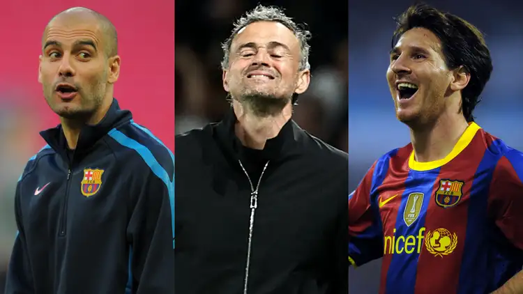 Johan Cruyff, Pep Guardiola & Lionel Messi: Luis Enrique told only three men have…