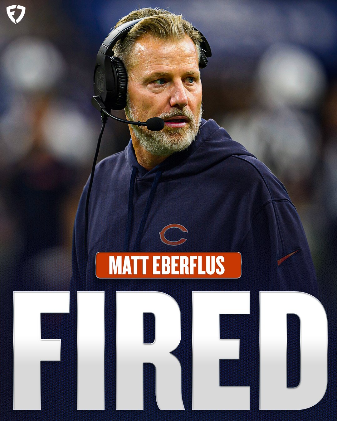 BREAKING: Historic Shakeup as Chicago Bears Fires Head Coach Matt Eberflus, in Mid-Season for the First time in a….